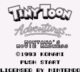 Tiny Toon Adventures 2 - Montana's Movie Madness (USA, Europe)